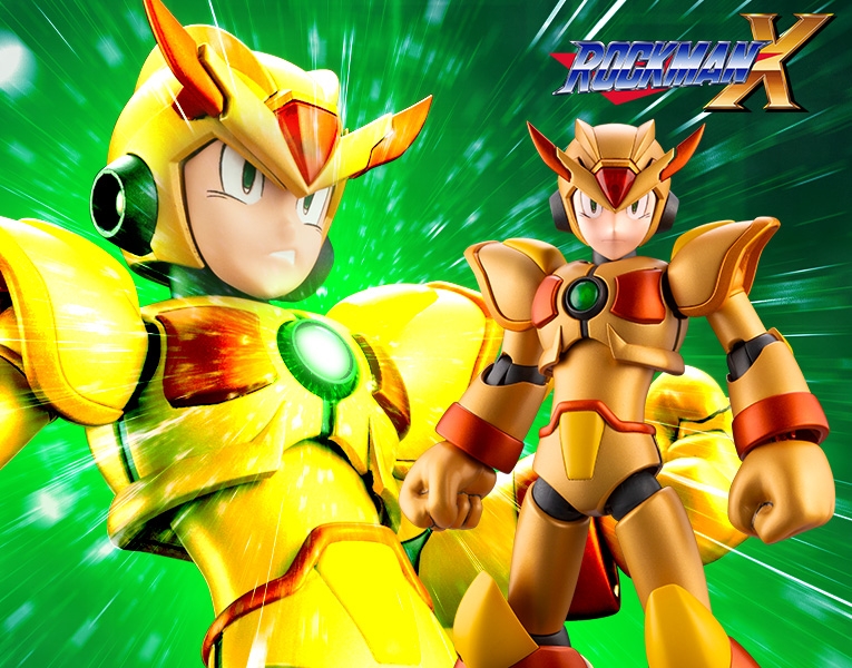 KOTOBUKIYA ROCKMAN X MEGAMAN X 1/12 X MAX ARMOR HYPER CHIP Version