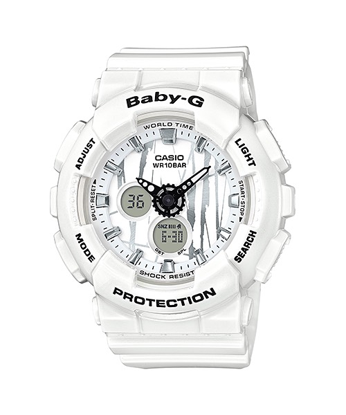 Casio Baby-G Scratched Pattern series รุ่น BA-120SP-7A