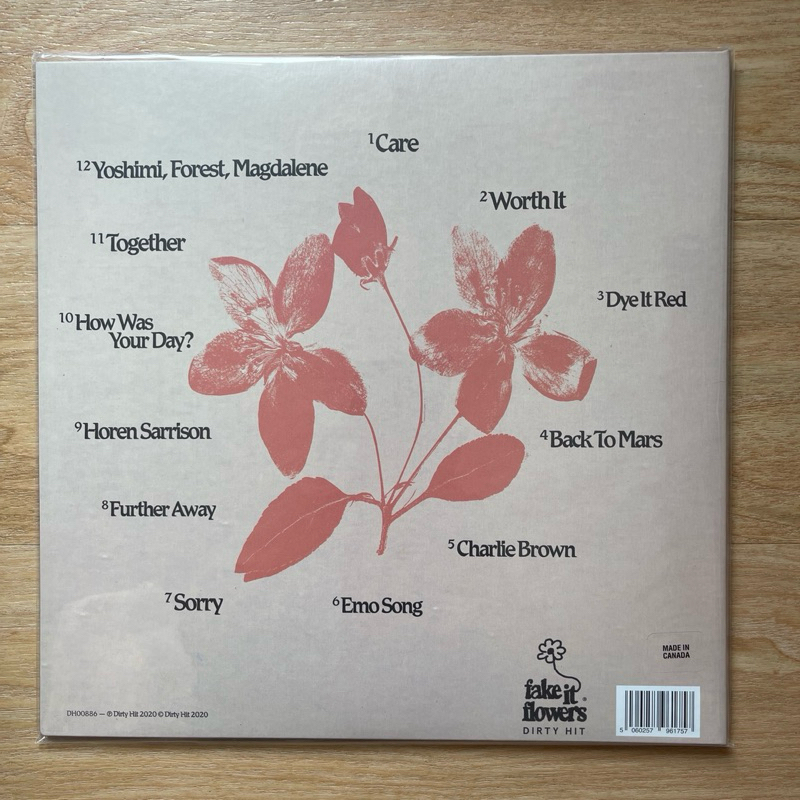 แผ่นเสียง beabadoobee – Fake It Flowers ,Vinyl, LP, Album USA, Canada , มือหนึ่ง