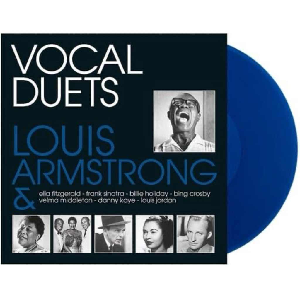 แผ่นเสียง Louis Armstrong Vocal Duets , LP, Compilation, Limited Edition, Blue, EU มือหนึ่ง ซีล