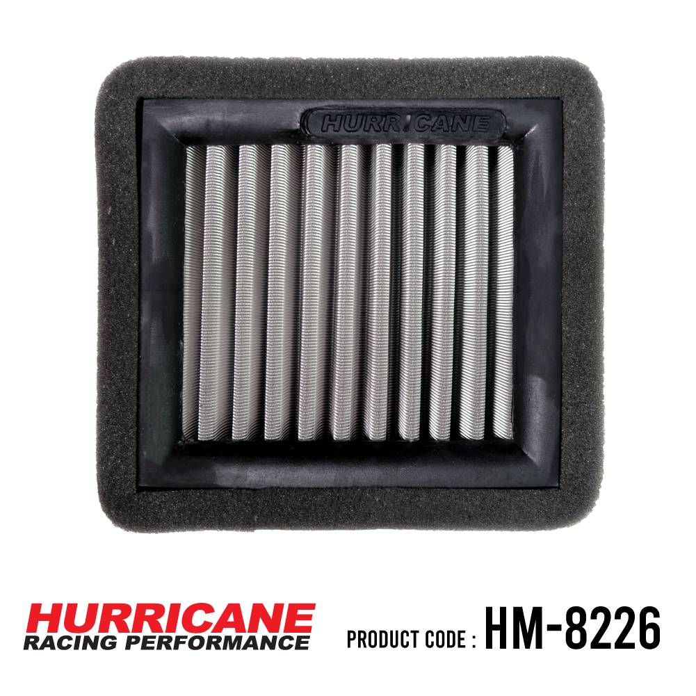 กรองอากาศ HURRICANE FOR YAMAHA TMAX 560 (STANLESS) HM8226