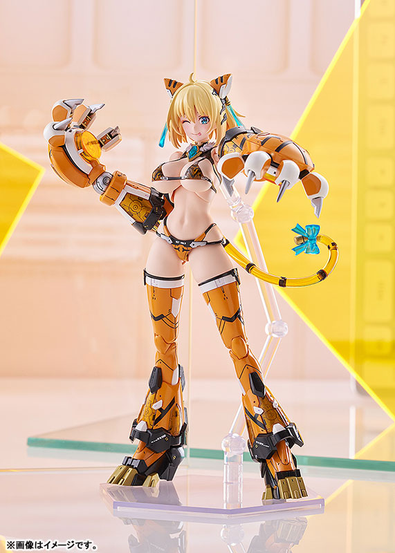 Preorder 4545784014554 Max Factory PLAMAX BP-02 BUNNY SUIT PLANNING Sophia F. Shirring Tiger Armor Ver. มัดจำ 500 บาท