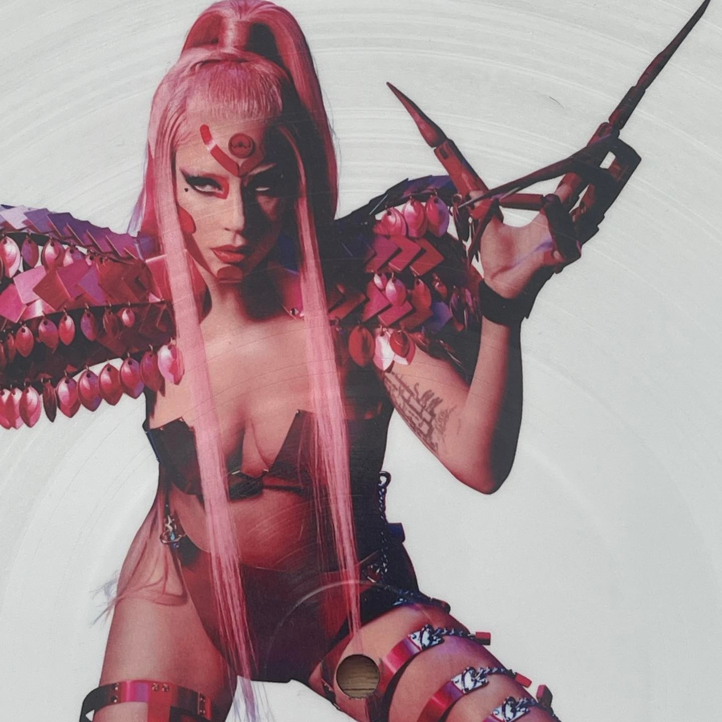 แผ่นเสียง Lady Gaga– Chromatica . **Limited Edition, Picture Disc,Vinyl, LP, Album,แผ่นเสียง มือหนึ่ง