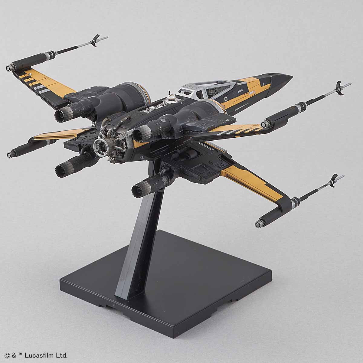 1/72 POE'S BOOSTED X-WING FIGHTER