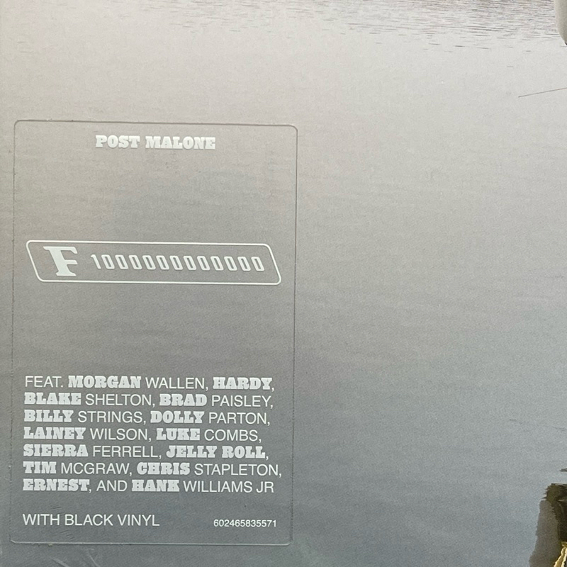แผ่นเสียง Post Malone - F-1 Trillion , 2 x Vinyl, LP, Album ,EU มือหนึ่ง ซีล