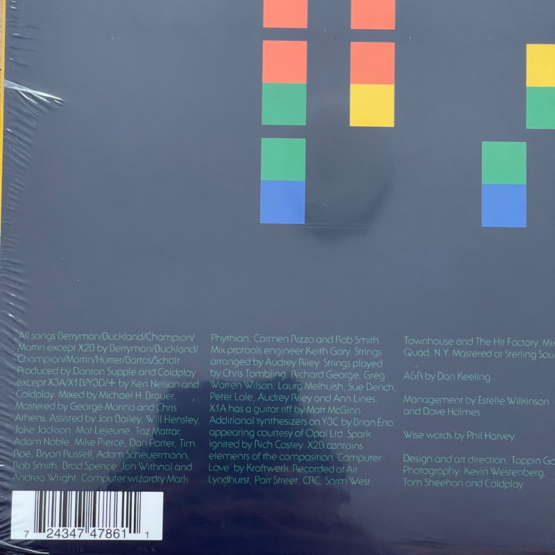 แผ่นเสียง Coldplay X&Y ,**2 x Vinyl, LP, Album, Stereo, Slip Case, Poster มือหนึ่ง ซีล