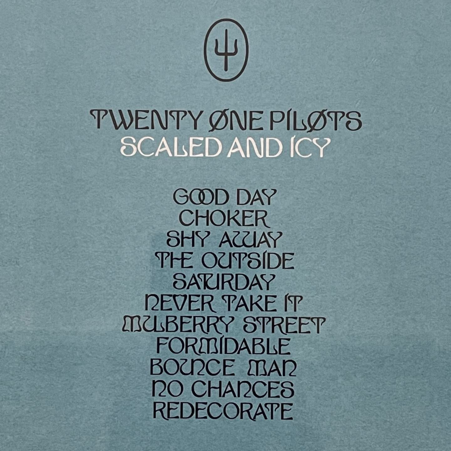 แผ่นเสียง Twenty one pilots – Scaled And Icy **Limited Edition, Orange Vinyl,แผ่นเสียงมือหนึ่ง ซีล