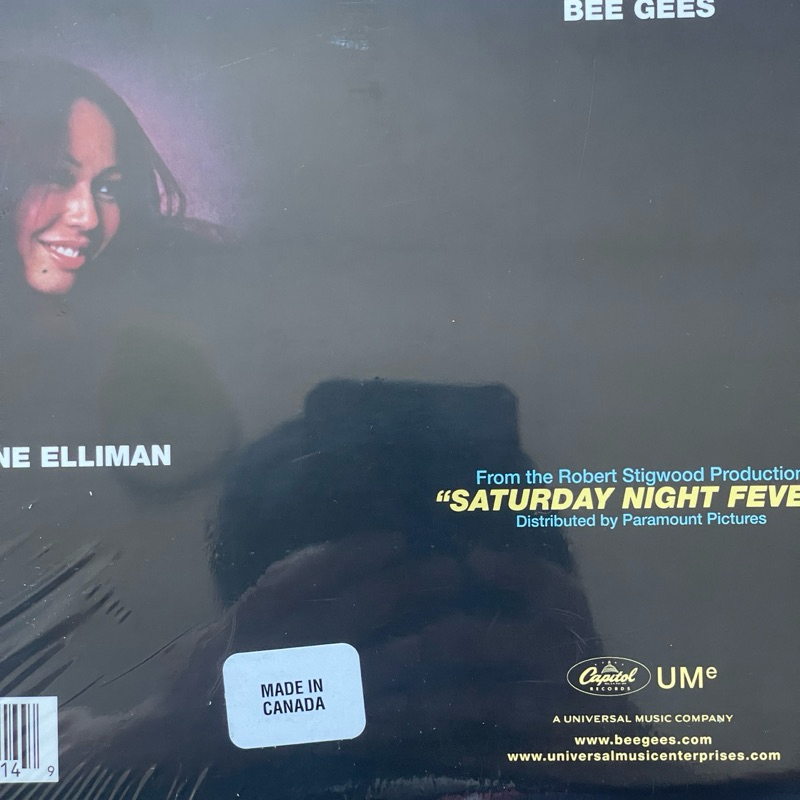 แผ่นเสียง Saturday Night Fever (The original soundtrack ) 2 x Vinyl, LP, Album, Compilation,แผ่นเสียงมือหนึ่ง ซีล–