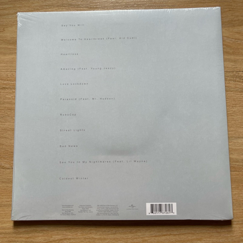 แผ่นเสียง Kanye West - 808s & Heartbreak 2 x Vinyl, LP, Album ,CD, Album, Deluxe Edition, Gatefold ,มือหนึ่ง ซีล