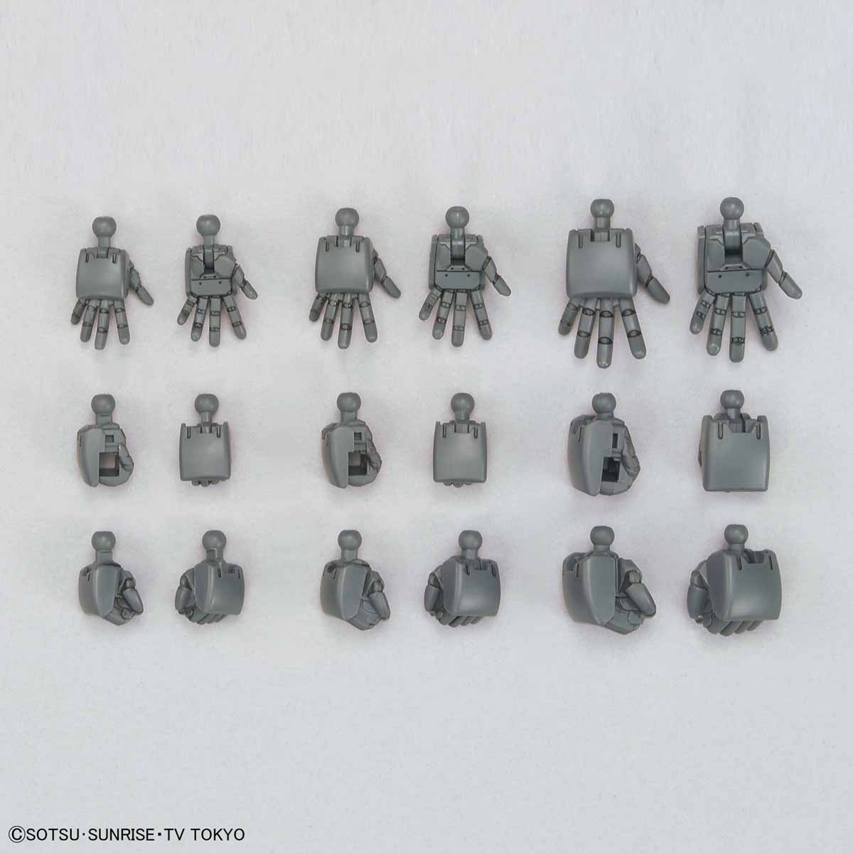 1063533 HGBC 1/144 Build Hands Round (S,M,L)