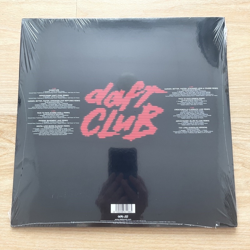แผ่นเสียง Daft Punk - Daft Club album ,2 x Vinyl, LP, Compilation, Reissue EU มือหนึ่ง ซีล