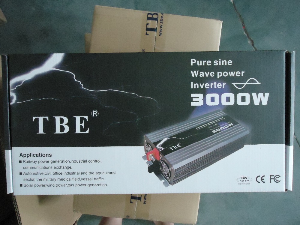 TBE Inverter 12V 5000W เครื่องแปลงไฟจากกระแสตรงDC 12V ไปเป็น กระแสสลับAC 220V