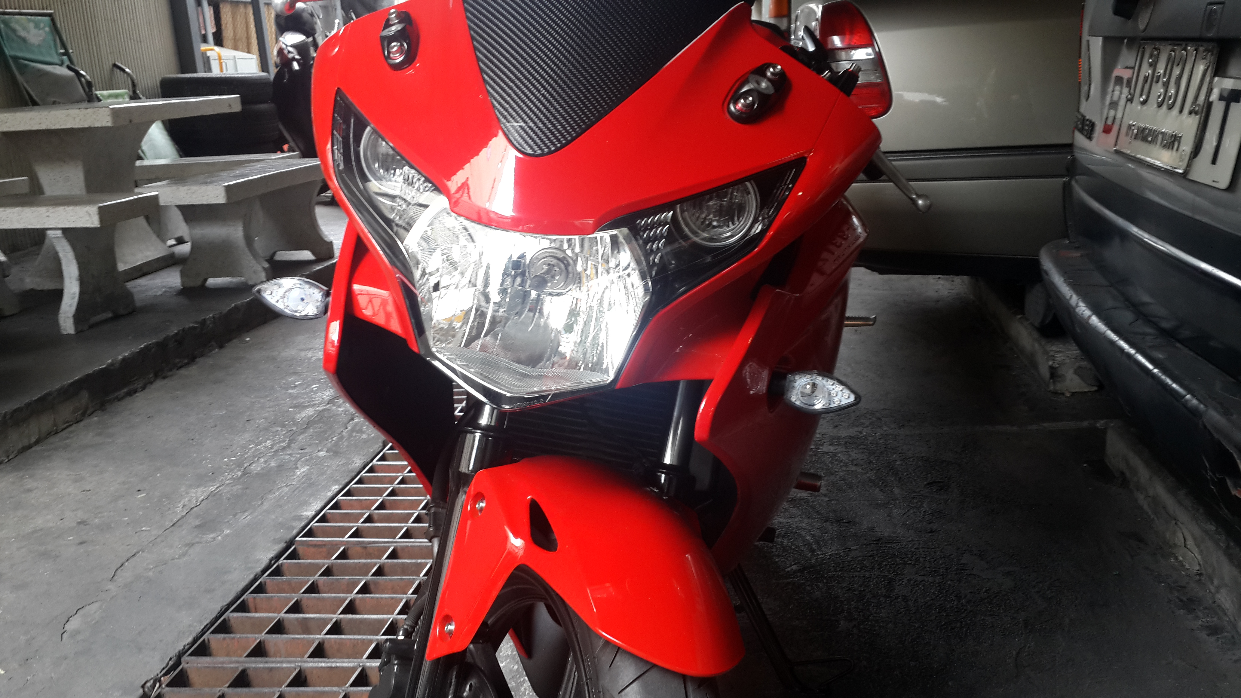 ไฟเลี้ยวมอเตอร์ไซค์แต่ง led