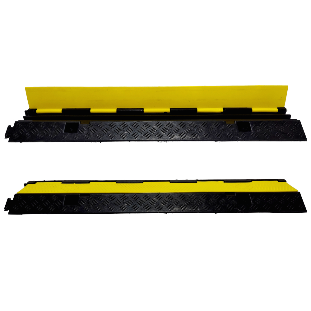 ยางป้องกันสายเคเบิ้ล 2 ช่อง 5X25X100 ซม.