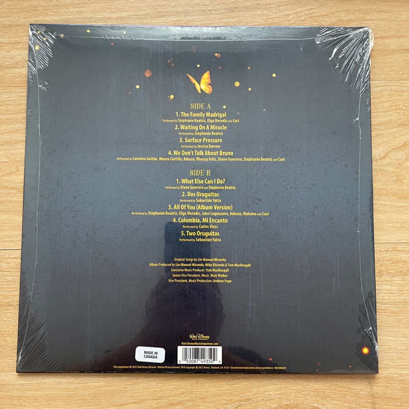 แผ่นเสียง Various - Encanto Original song by Manuel Miranda ,Vinyl, LP, Album , US, มือหนึ่ง ซีล