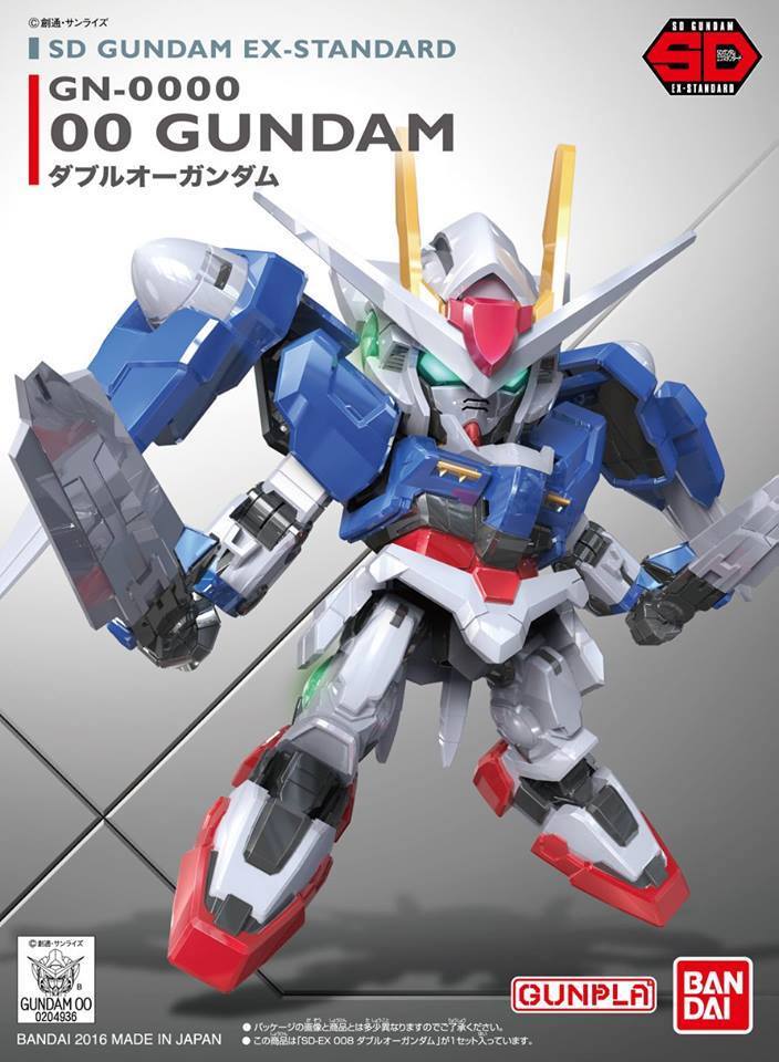 1065622 SD GUNDAM EX-STANDARD 008 OO GUNDAM