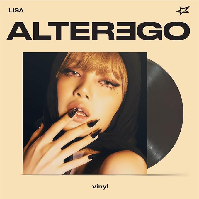 แผ่นเสียง Lisa Alter Ego ,Vinyl, LP, Album, Stereo, Black Marbled vinyl มือหนึ่ง ซีล