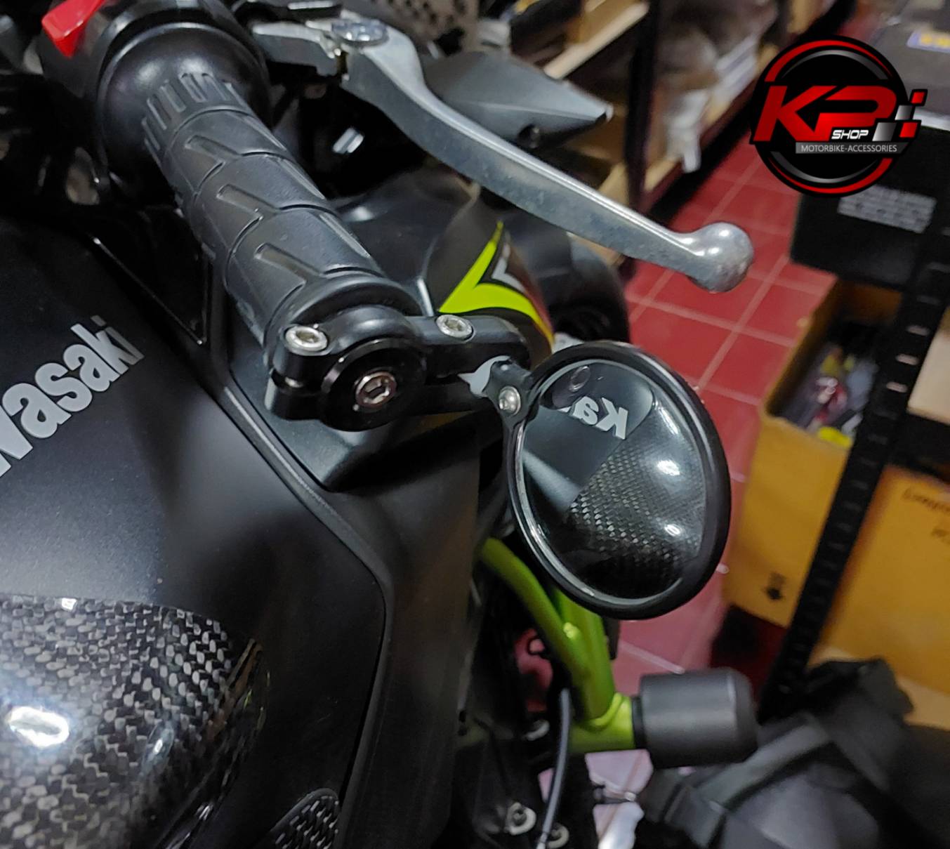 กระจกแต่ง CRG ทรงกลม ขนาด 2 นิ้ว