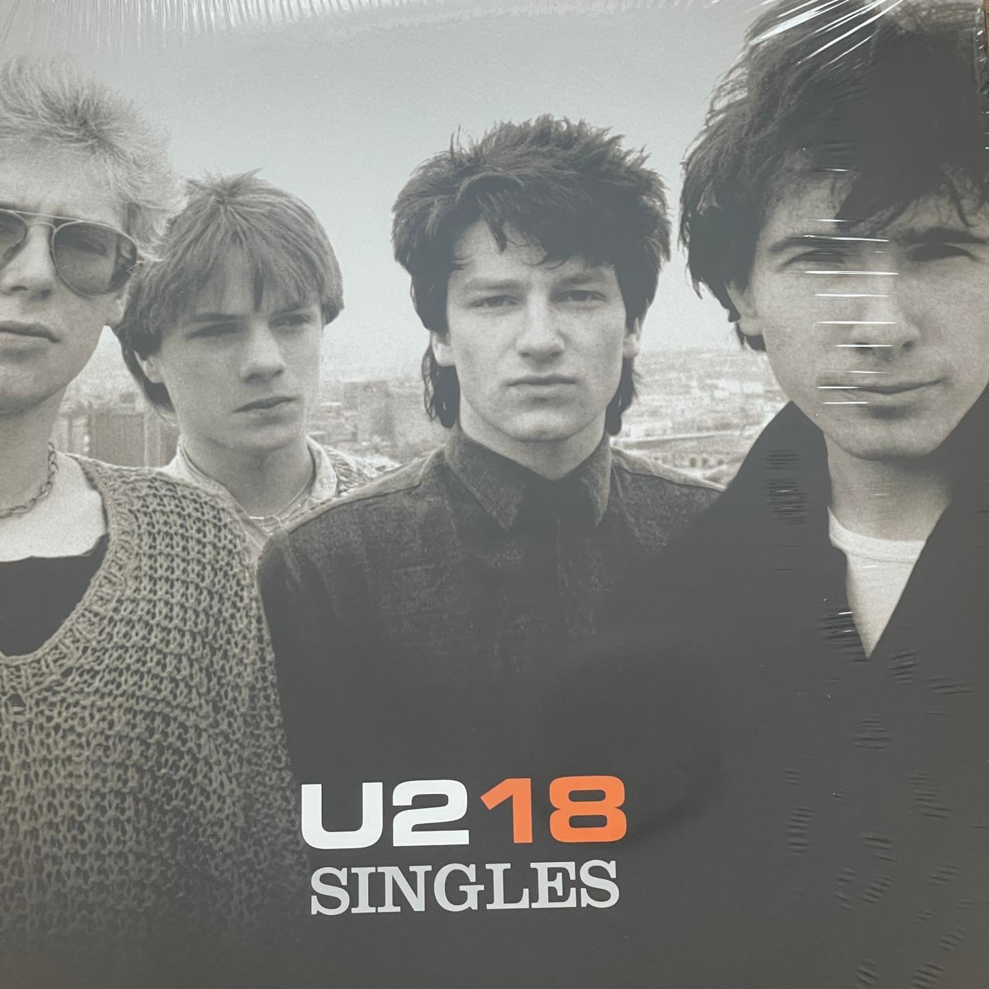 แผ่นเสียง U2 18 Singles ,2 x Vinyl, LP, Compilation, Reissue แผ่นเสียงมือหนึ่ง ซีล
