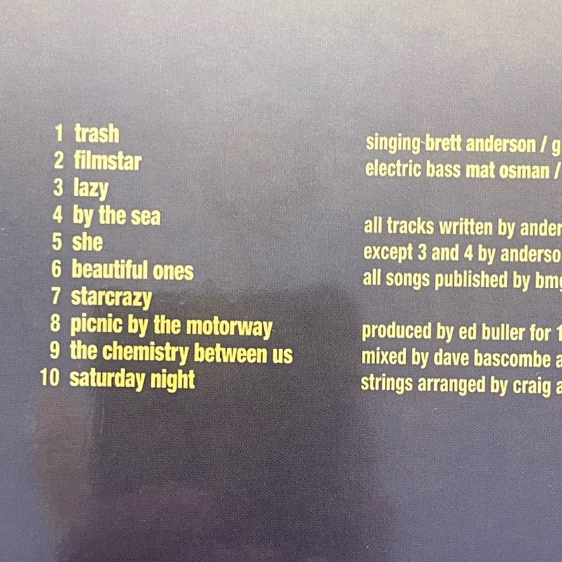 แผ่นเสียง Suede – Coming Up ,25 Anniversary Edition**Clear Vinyl, LP, Album, Reissue,EU มือหนึ่ง ซีล