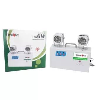 Supersaveไฟฉุกเฉิน ไฟสำรอง LED 6W Emergency
