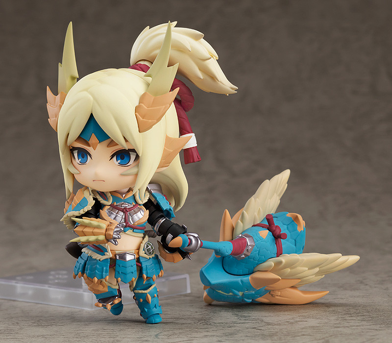Nendoroid No.1407-DX MONSTER HUNTER WORLD: ICEBORNE Hunter: Female Zinogre Alpha Armor Ver. DX
