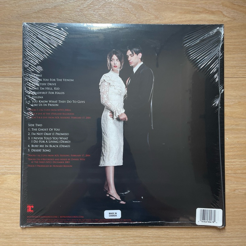 แผ่นเสียง My Chemical Romance – Life On The Murder Scene Vinyl, LP, Reissue Canada มือหนึ่ง ซีล