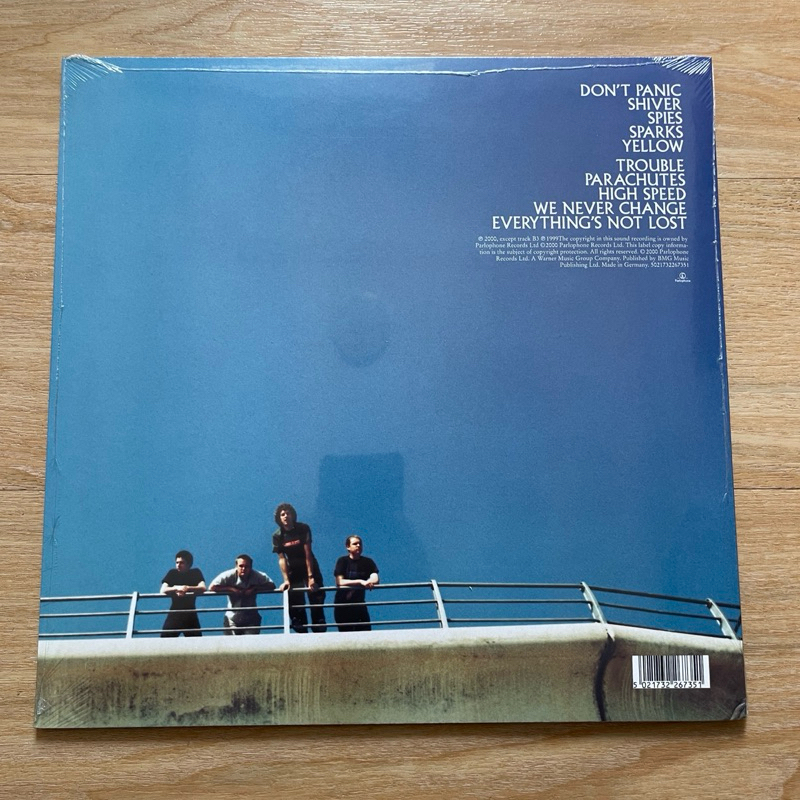 แผ่นเสียง Coldplay – Parachutes, Vinyl, 12", 33 ⅓ RPM, 140g Ecorecord, EU มือหนึ่ง ซีล