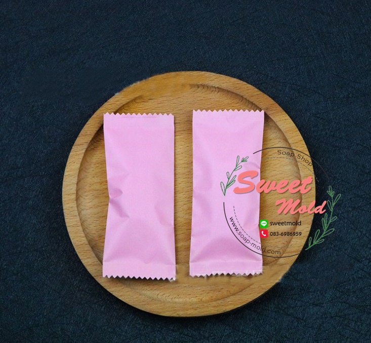 ซองอลูมิเนียมฟลอย์ขอบหยักขนาด4x9cm แพ็ค100ชิ้น