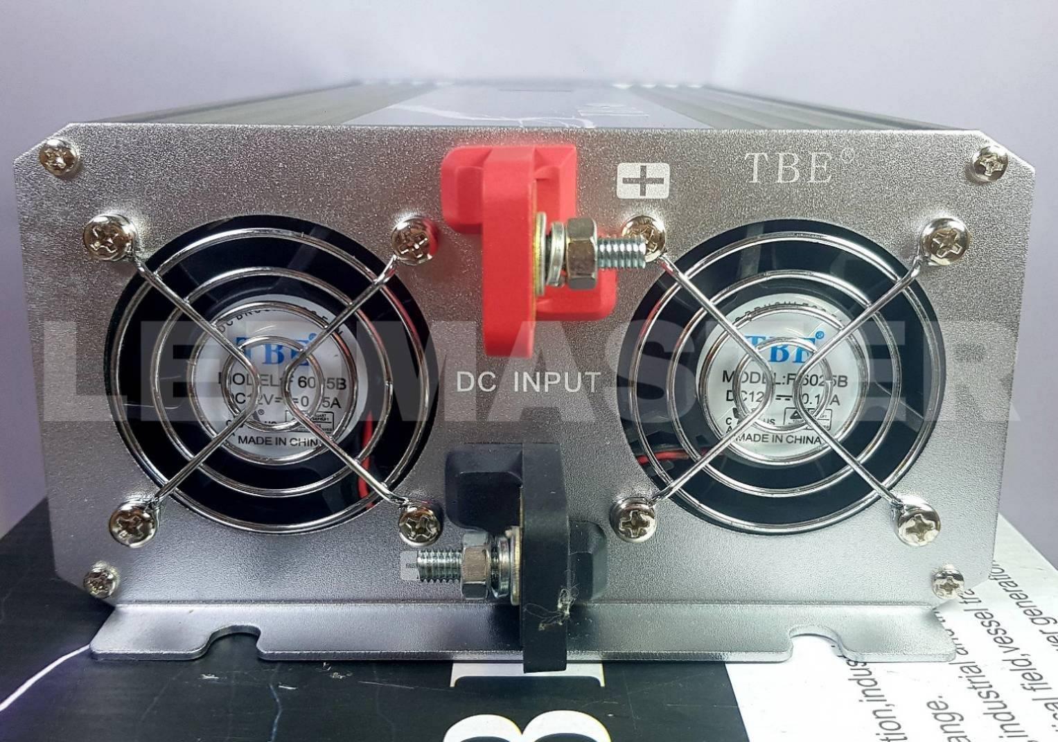 TBE Inverter อินเวอร์เตอร์ DC 24V TO AC 220V 3000W รุ่น Pure Sine กระเเสไฟบริสุทธิ์ คลื่นไฟนิ่ง เครื่องแปลงไฟรถเป็นไฟบ้าน หม้อแปลงไฟ ตัวแปลงไฟรถ ใช้อุปกรณ์ไฟบ้านได้ในรถ เครื่องเเห่เสียง [ เเท้ 100 % ]