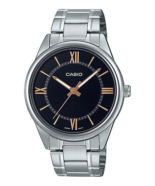 Casio Dress อะนาล็อก - สุภาพบุรุษ รุ่น MTP-V005D-1B5