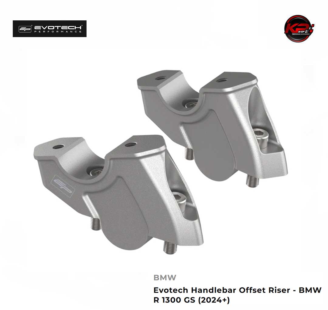 ตุ๊กตาแฮนด์ (ล่าง) Evotech Handlebar Offset Riser - BMW R 1300 GS (2024+)