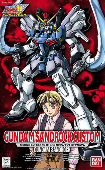 1/100 XXXG-01 SR2 Gundam Sandrock Custom