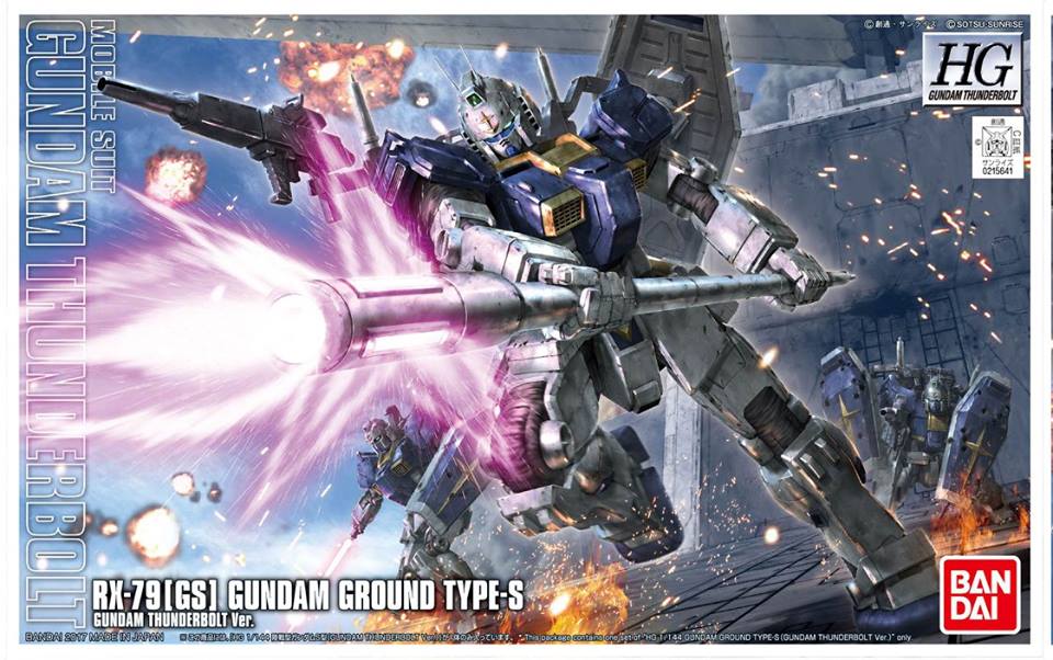 HG 1/144 GUNDAM GROUND TYPE [GUNDAM THUNDERBOLT Ver.]