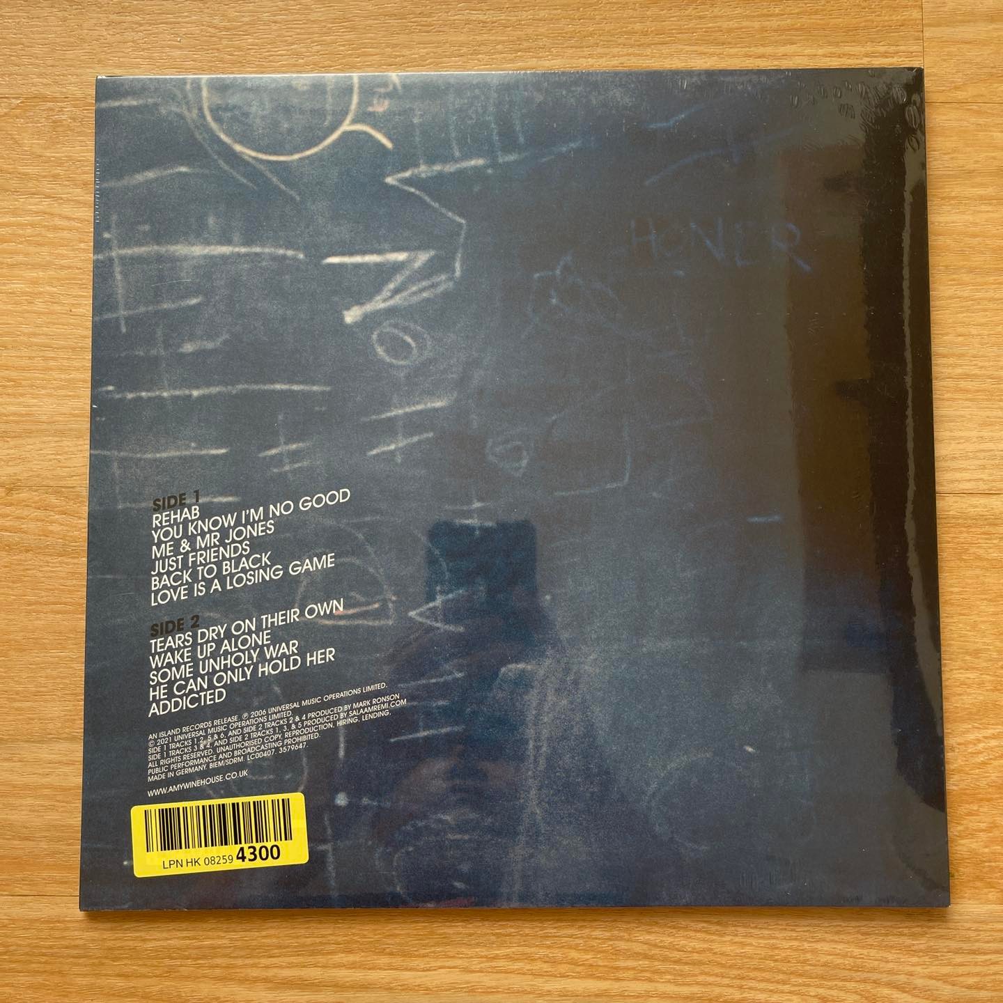 แผ่นเสียง Amy Winehouse – Back To Black **Limited Edition, Picture Disc, Reissue แผ่นเสียงมือหนึ่ง ซีล