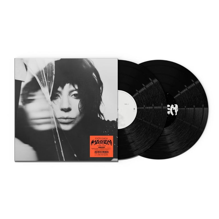 แผ่นเสียง Lady Gaga Mayhem,2 LP, Vinyl, LP, Single Sided,Etched ,US มือหนึ่ง