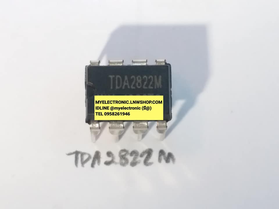 ขาย , TDA2822M , ตัวถัง ,,ตัวถัง , DIP-8 , ขา , TDA2822 , M , ยี่ห้อ , ราคา , ตัวละ , . . . หน่วย , บาท ,