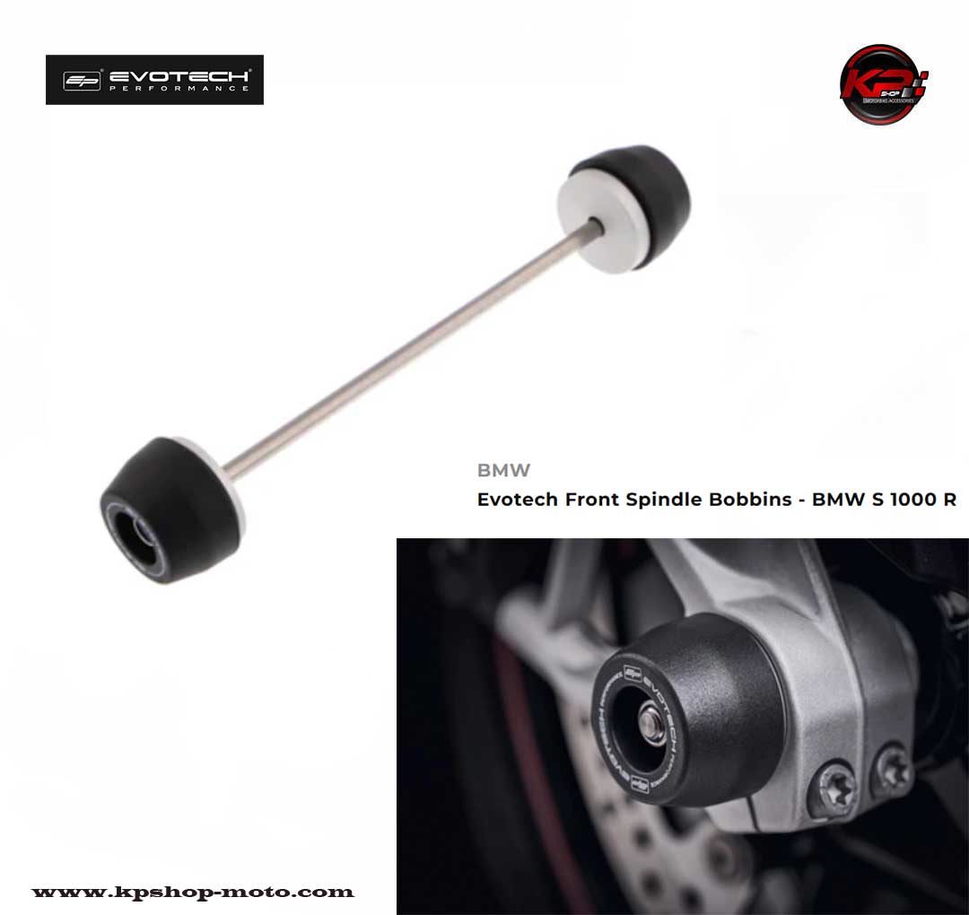 กันล้มหน้า Evotech Front Spindle Bobbins - BMW S 1000 R