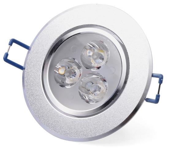 [คุ้มสุด! เเพ็ค 10 โคม] LED DOWNLIGHT โคมไฟดาว์นไลท์ 3W 5W 7W 9W 12W 15W โคมไฟตกเเต่งเพดาน โคมไฟฝังฝ้า โคมไฟส่องเฉพาะจุด เเสงwhite/warmwhite รุ่นขอบเงิน พร้อมหม้อเเปลง ติดตั้งใช้งานได้ทันที