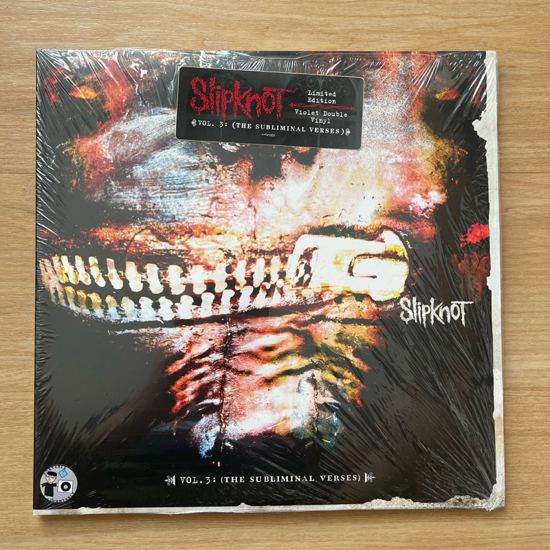 แผ่นเสียง Slipknot – Vol. 3: (The Subliminal Verses) 2 x Vinyl, Limited Edition, Violet Translucent มือหนึ่ง ซีล