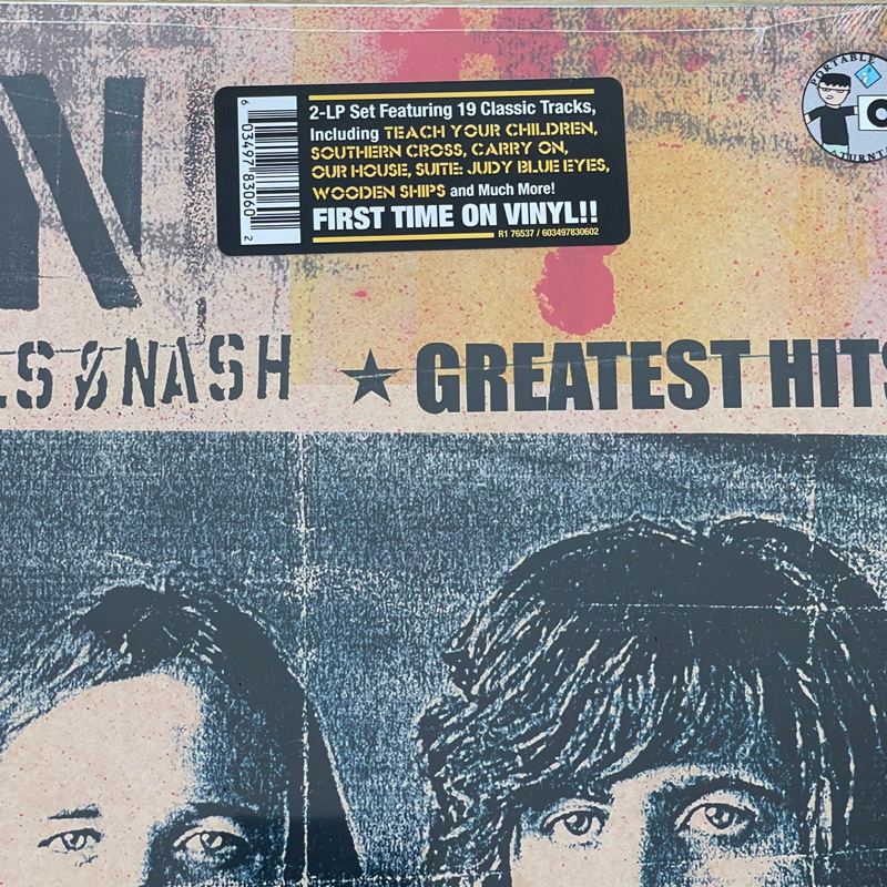 แผ่นเสียง Crosby, Stills & Nash - Greatest Hits ,2 x Vinyl, LP, Compilation, Reissue, Stereo, มือหนึ่ง ซีล