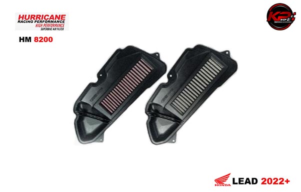 กรองอากาศ HURRICANE FOR HONDA LEAD125 2022+ (COTTON) HM8200