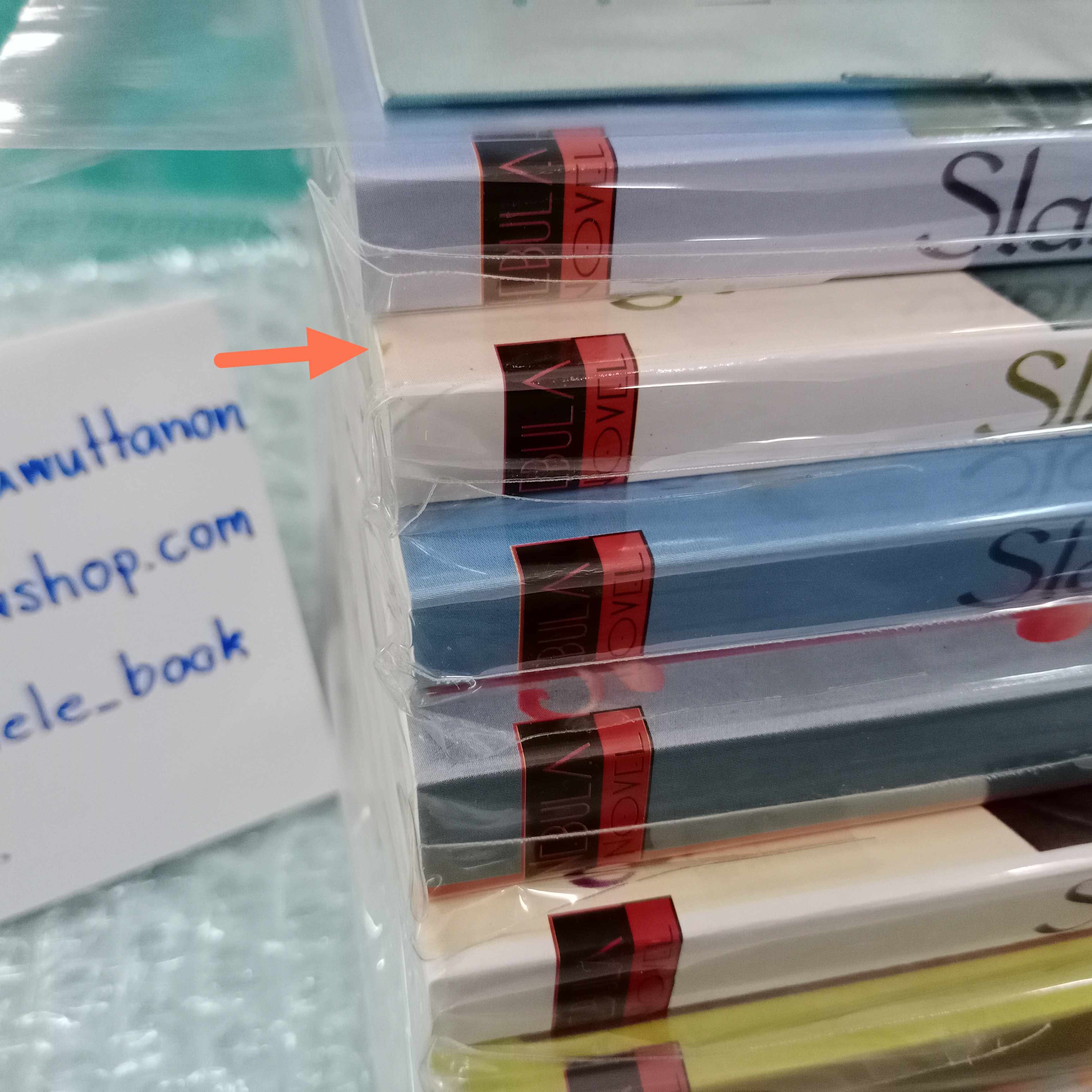 [นิยายวาย] เซ็ต Slaver 8 เล่ม + โดจิน 2 เล่ม + ที่คั่น/โปสการ์ด