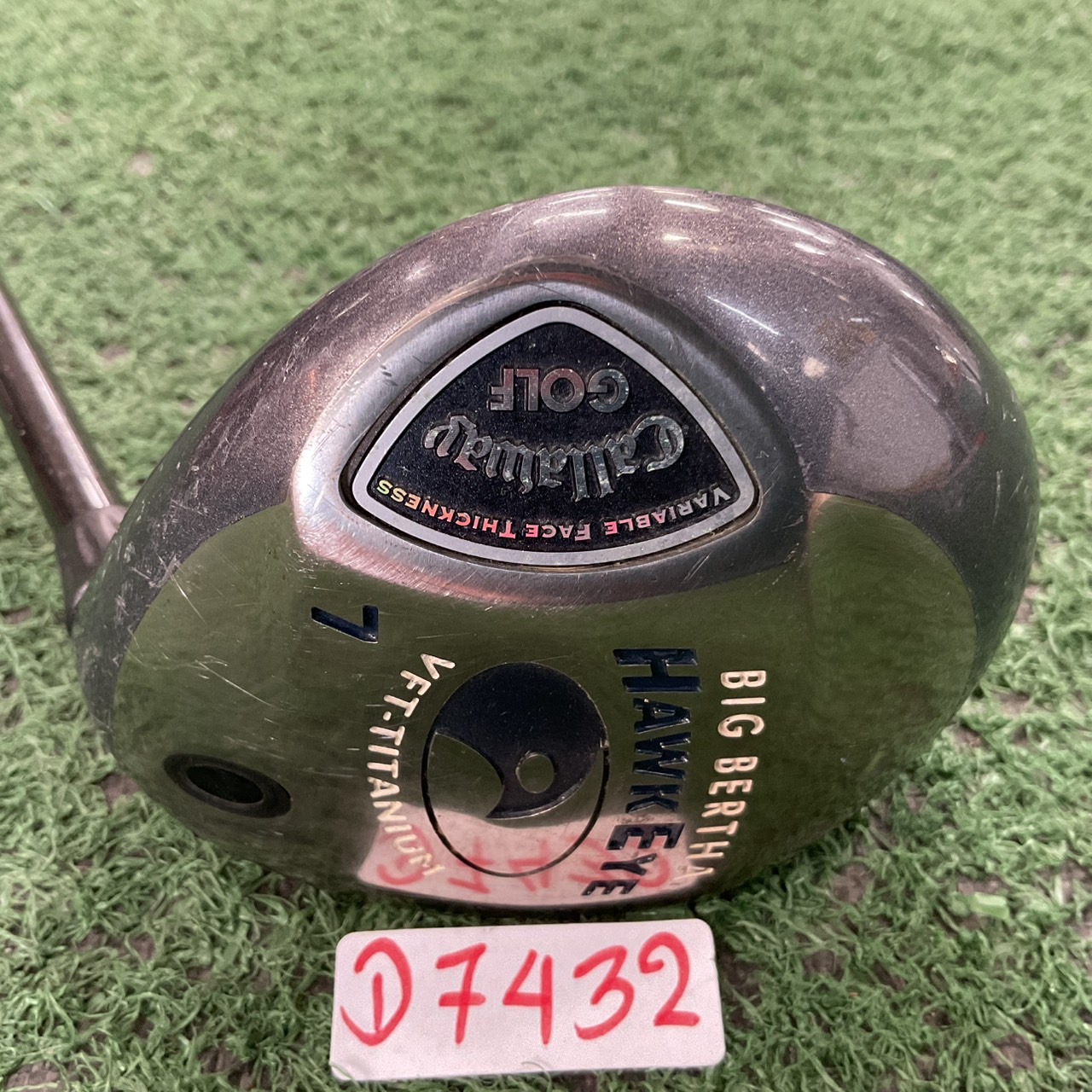 UTILITY CallawayGOLF : BIG BERTH 7/ JV HAWKEYE VFT FLEX-R ก้านกราไฟร์