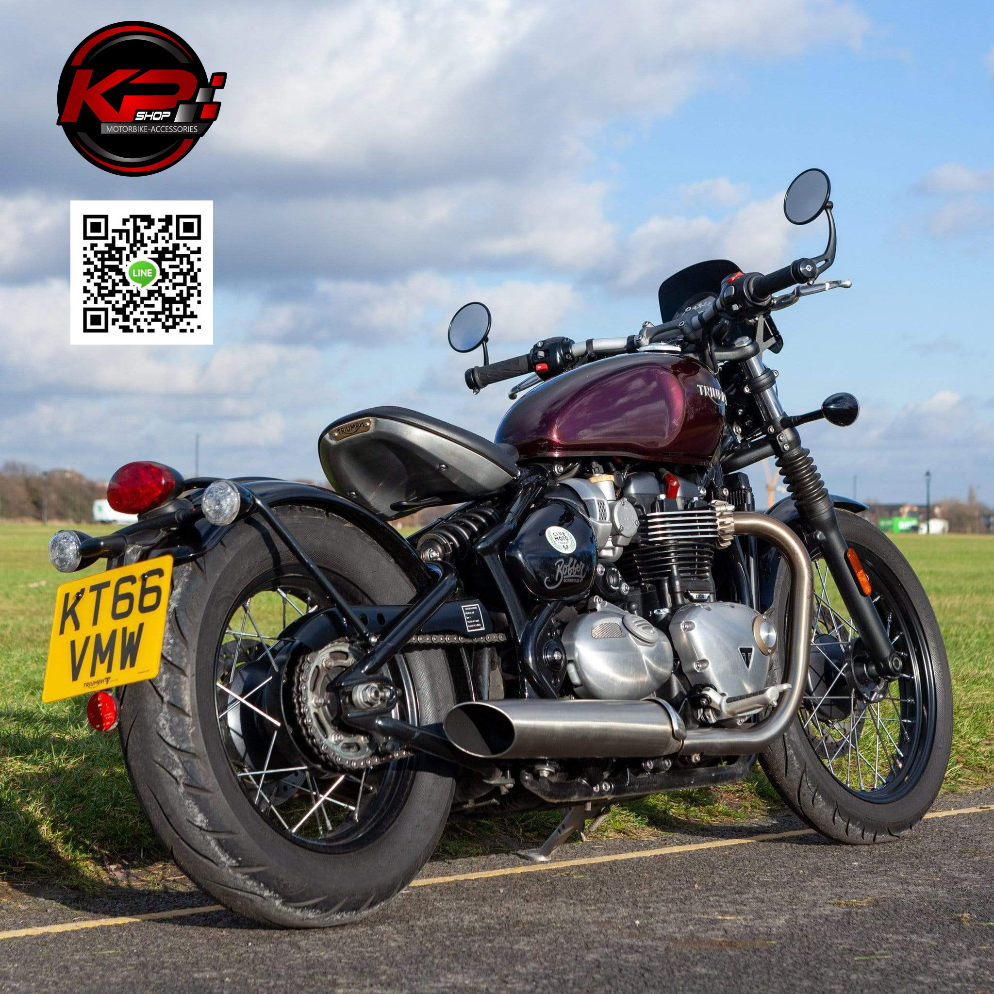 ชิวหน้า TRIUMPH DART FLYSCREEN PIRANHA ฺFOR SPEED MASTER