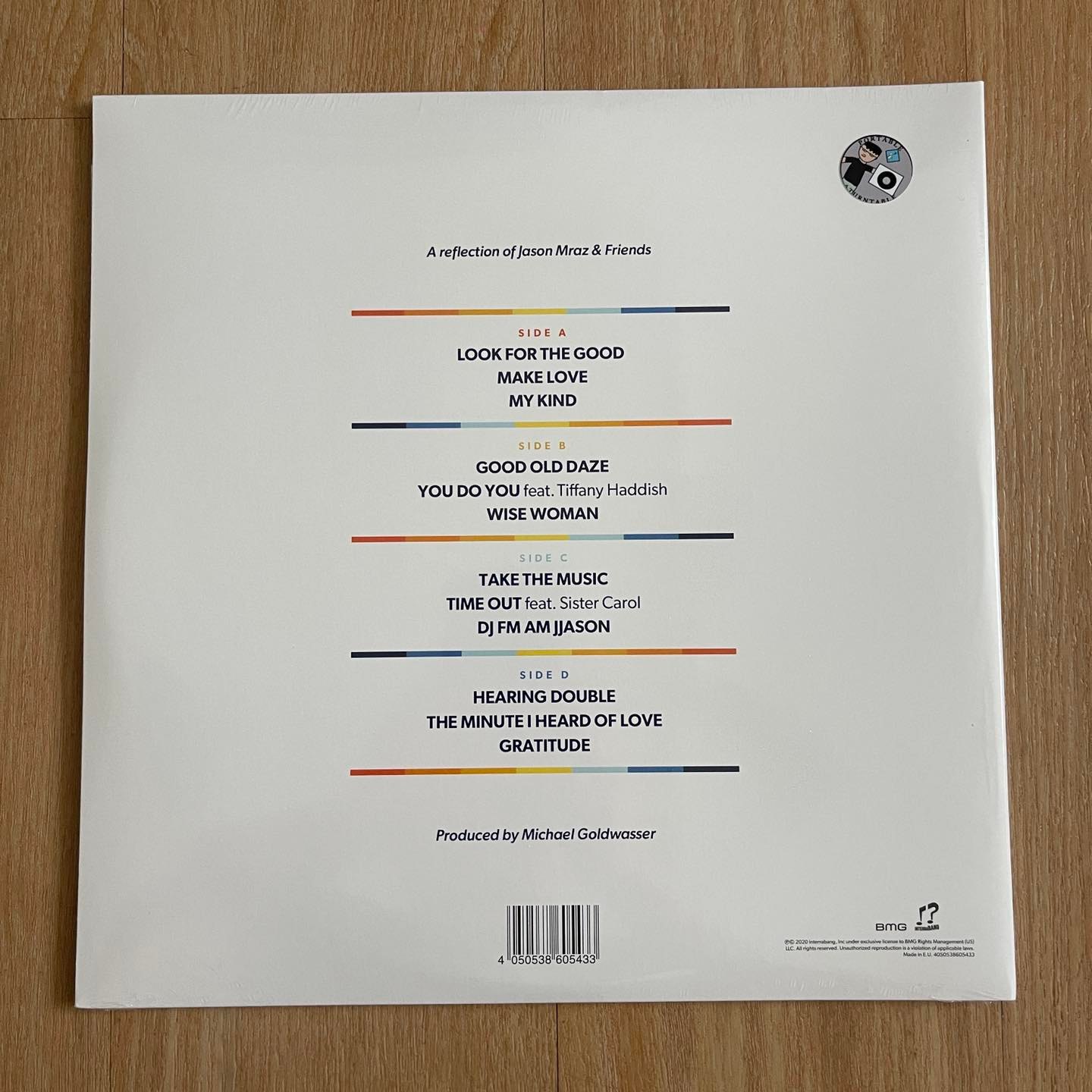 แผ่นเสียง Jason Mraz – Look For The Good ,2 x Vinyl, LP, Album, Gatefold, 180 Gram,EU แผ่นมือหนึ่ง ซีล