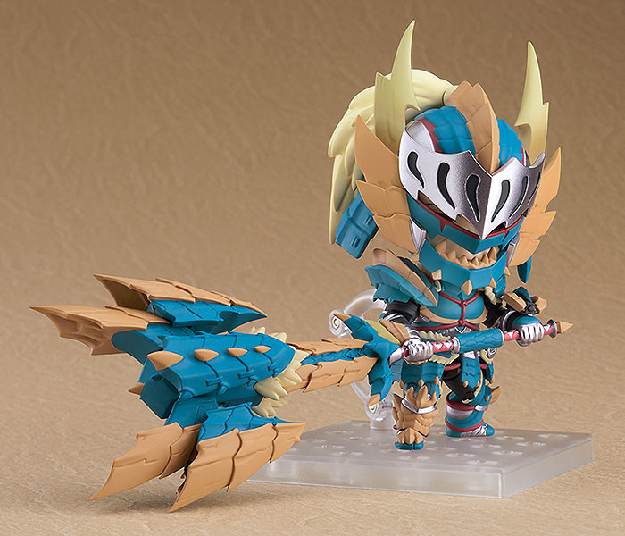 Nendoroid MONSTER HUNTER WORLD: ICEBORNE Hunter: Male Zinogre Alpha Armor Ver. DX