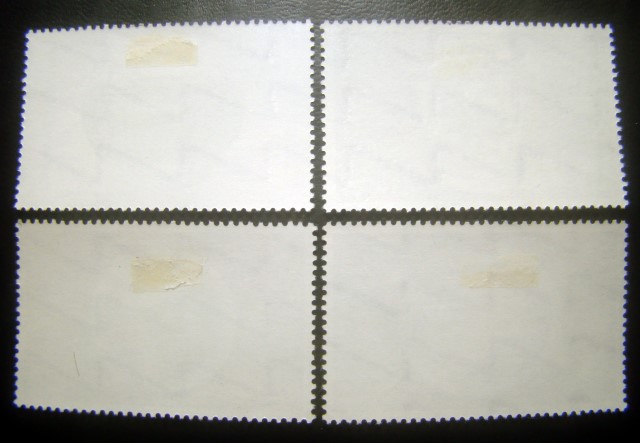 (-ยังไม่ใช้-ครบชุด-) s2280-แสตมป์ชุดเครื่องสังคโลก สัปดาห์สากลแห่งการเขียนจดหมาย พ.ศ.2525 พิมพ์ Japan ครบชุด 4 ดวง ยังไม่ใช้ น่าสะสมครับ