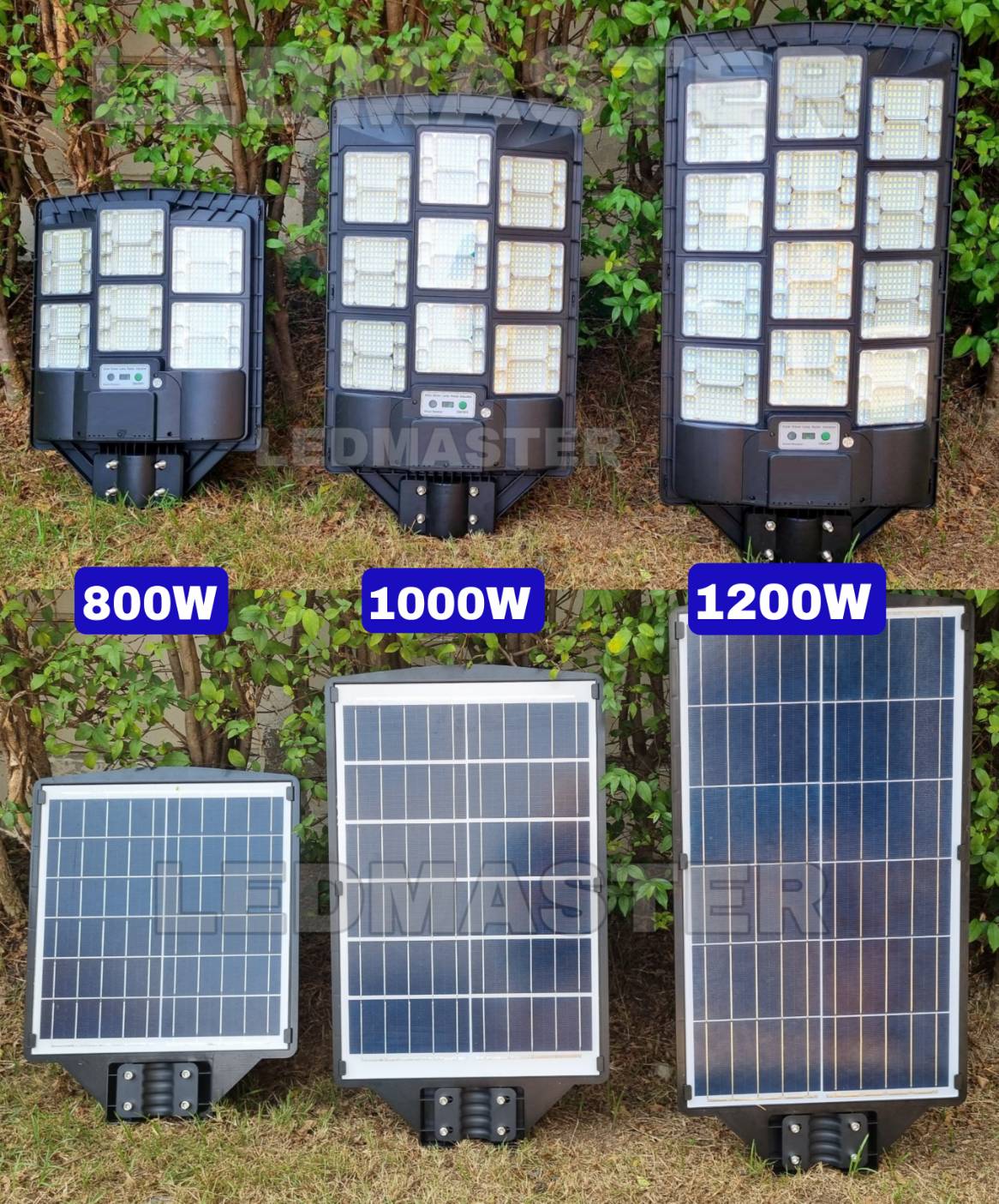 ✴NEW2022 โคมไฟถนนโซล่าเซลล์ รุ่น Combo 1200W 1000W 800W โคมไฟติดถนนโซล่าเซลล์ พร้อมขายึด ไฟสว่างถึงเช้า โคมไฟสปอร์ตไลท์