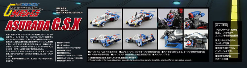 1/24 Cyber Formula No.20 Sugou Asurada G.S.X